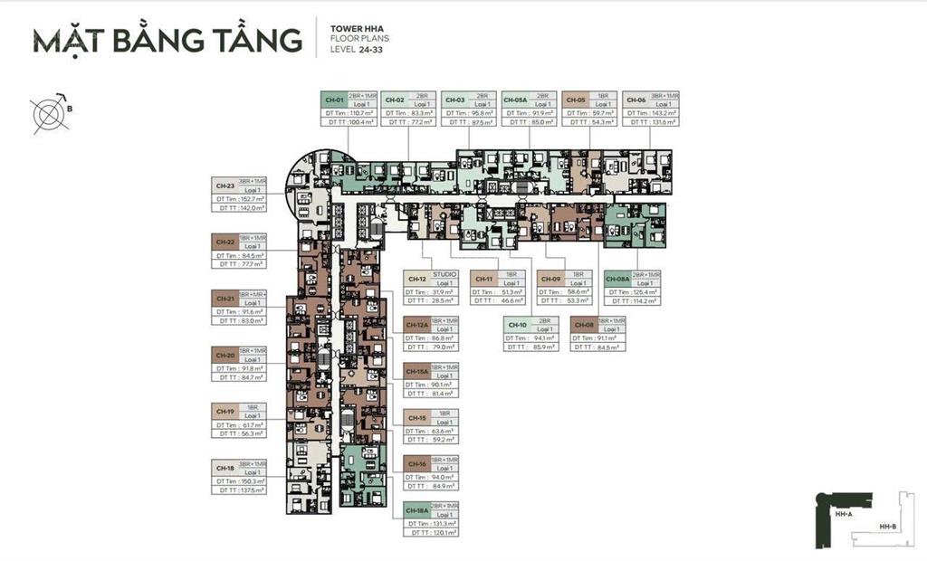 Siêu phẩm hiếm lõi nội đô masterise cao xà lá nguyễn trãi quỹ đất 11ha cuối cùng trên t