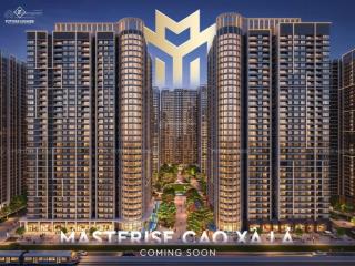 Siêu phẩm hiếm lõi nội đô masterise cao xà lá nguyễn trãi quỹ đất 11ha cuối cùng trên tr