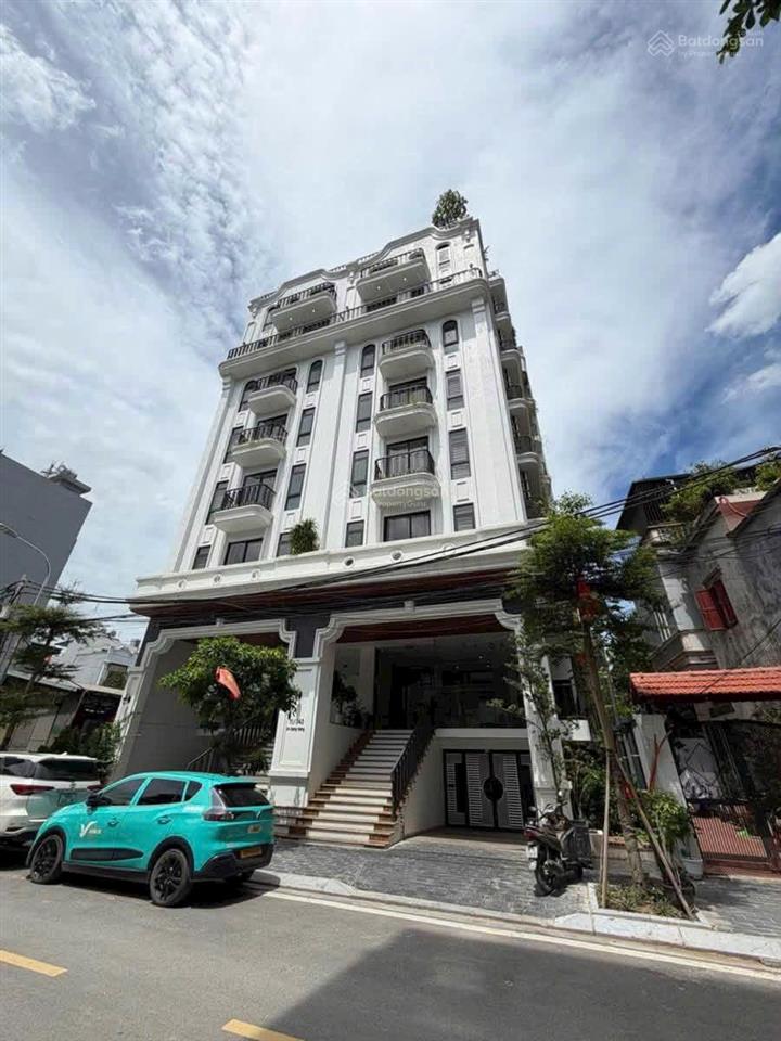 Toà apartment lô góc to nhất phú thượng  tây hồ, 57 phòng siêu phẩm dòng tiền ô tô tránh vỉa h