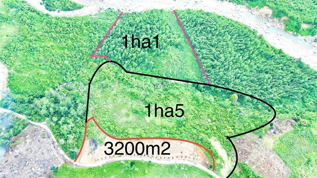 Bán đất sơn thái 3ha, giáp suối 100m, mặt tiền 146m làm farm nghỉ dưỡng