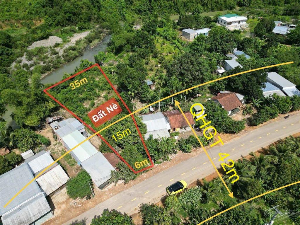Đất ven sông khánh thành 750m², 200m² thổ cư, giá 999 triệu