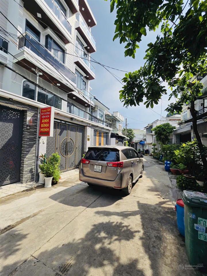Bán nhà 1t3l hẻm thông oto 2 đầu đường 385 lê văn việt.