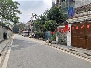 Bán đất tư đình, long biên, 197m2, giá 68.81 tỷ, ô tô tránh, vỉa hè, 2 thoáng view quân đội thoáng