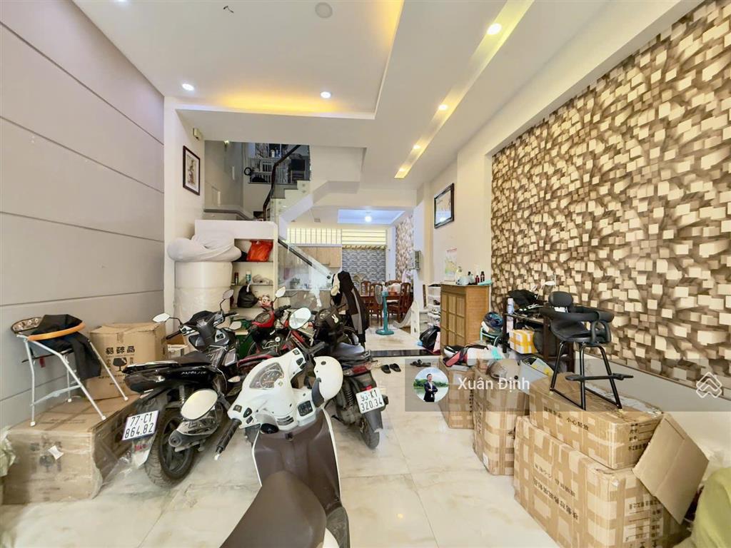 Nhà 4 tầng thạnh mỹ lợi, ngang 4,5m, gara ô tô, 4pn 4wc, sổ đẹp, giảm sốc còn 9 tỷ tl