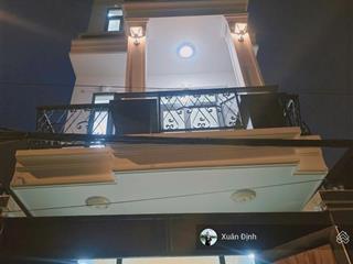 [bán gấp] nhà lò lu 4pn mới 100% 4x16m 4 tầng nội thất đẹp hẻm xe tải giá tốt 6.79 tỷ sổ hồng riêng