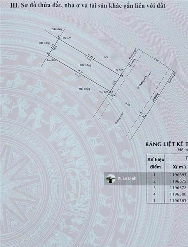 Tiền nhỏ sở hữu đất ô tô 9m giáp đông tăng long  61m2 chỉ 4,1 tỷ còn thương lượng