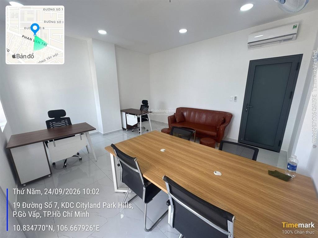 Khuyến mãi khủng giá sập sàn thuê vp tại cityland park hills phường gò vấp