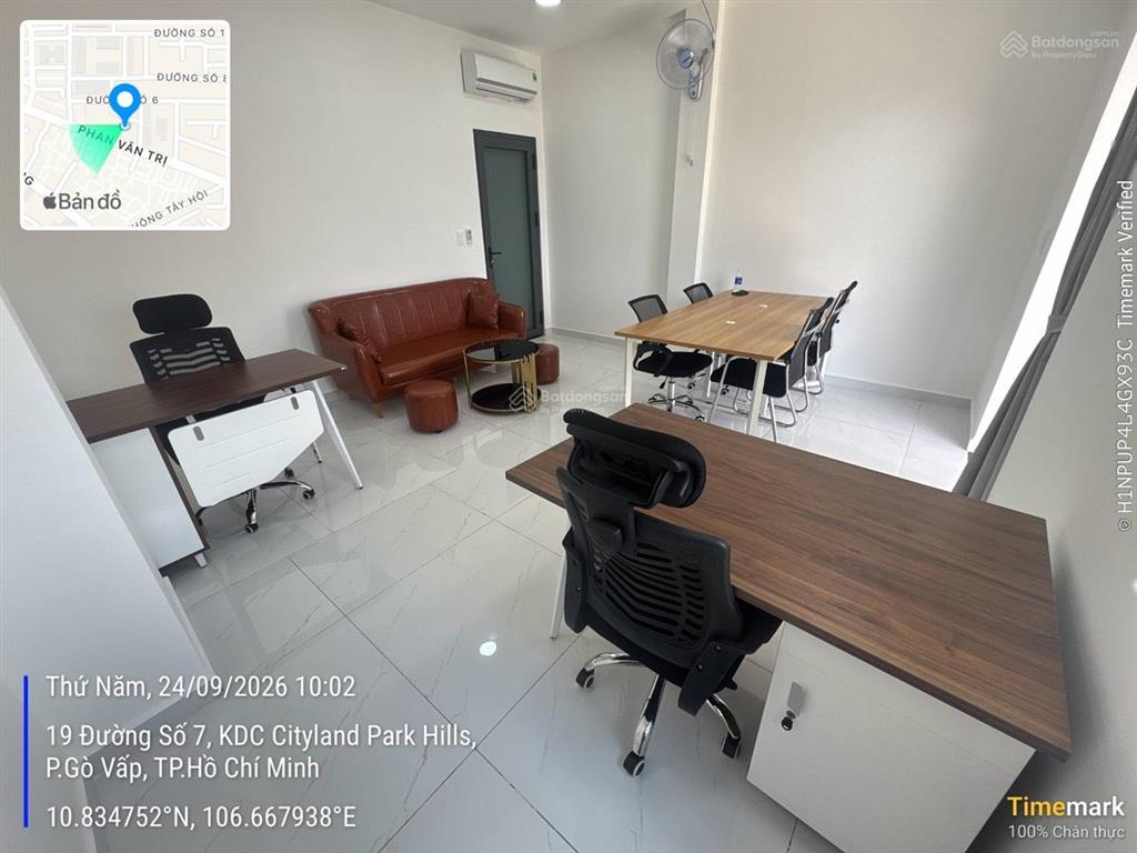 Khuyến mãi khủng giá sập sàn thuê vp tại cityland park hills phường gò vấp