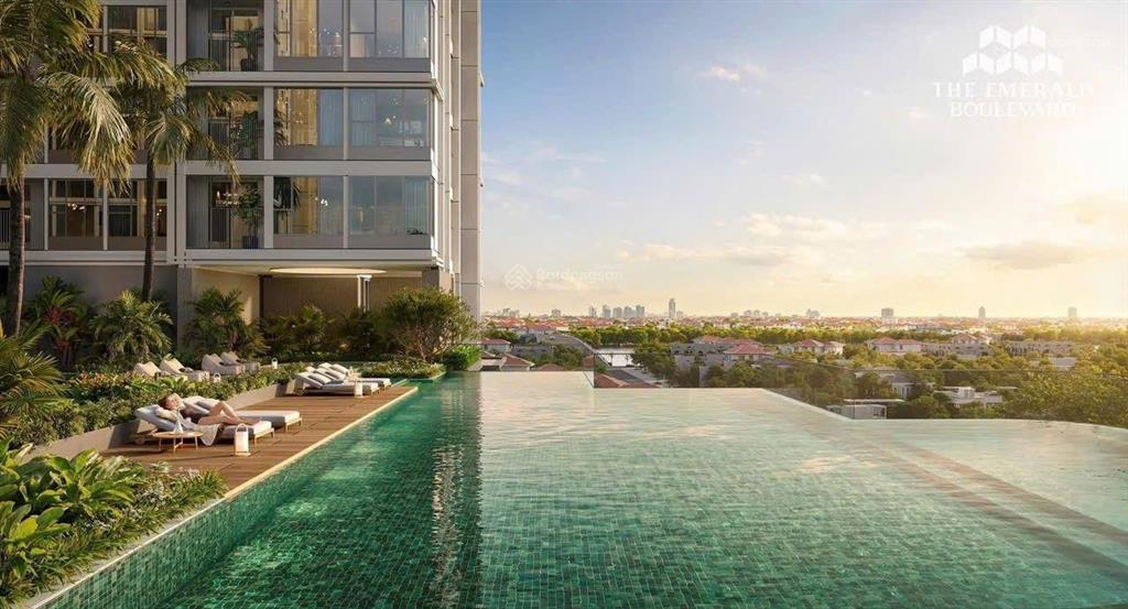 The emerald boulevard, căn hộ cao cấp lê phong mặt tiền qlộ 13, bàn giao full nt, ch 1pn giá 2,8 tỷ