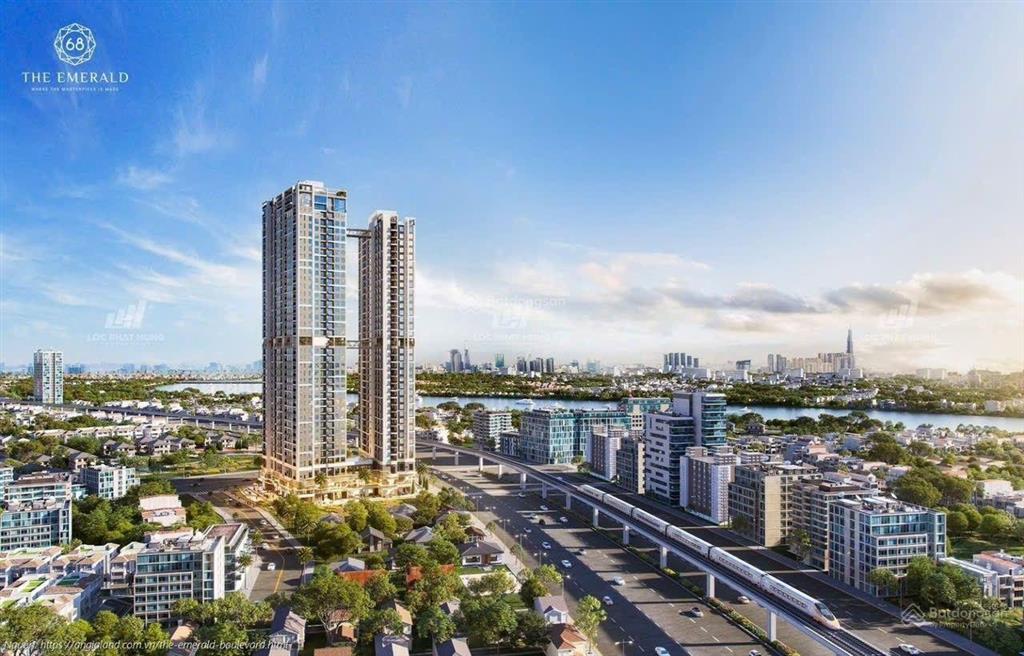 The emerald boulevard, căn hộ cao cấp lê phong mặt tiền qlộ 13, bàn giao full nt, ch 1pn giá 2,8 tỷ