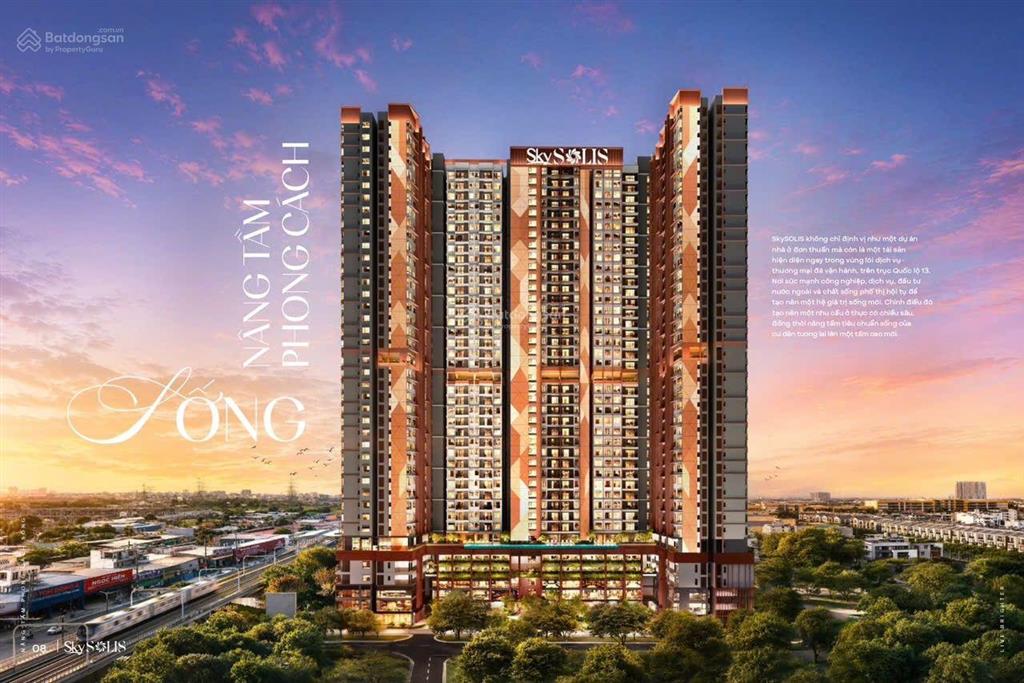 Skysolis cđt malay  căn hộ cao cấp ql13  căn 1pn 59m2  giá nhỉnh 2 tỷ