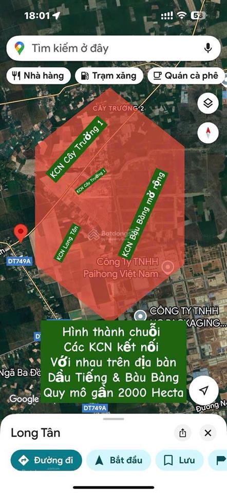 Đón sóng kcn đất long hòa đang âm thầm tăng nhiệt