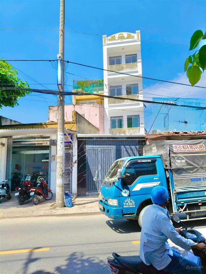 Nhà mặt tiền 4x25, 3 lầu, 5pn, đường mã lò, quận bình tân   0779 561 ***.