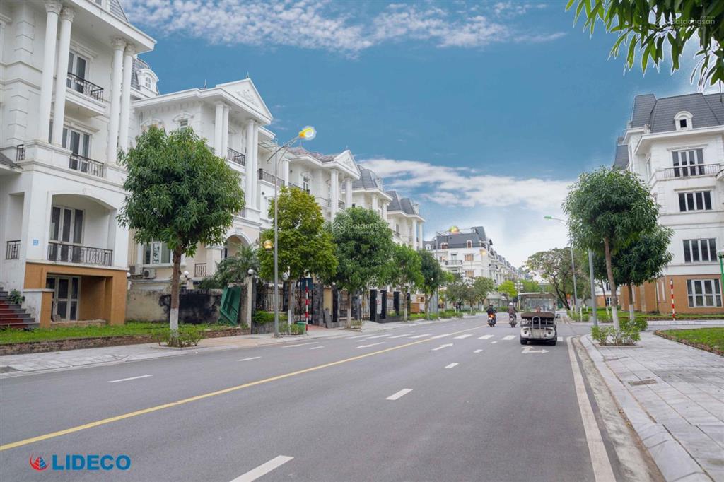 Bán biệt thự song lập lideco hoài đức view vườn hoa đẹp xuất sắc giá chỉ 21 tỷ
