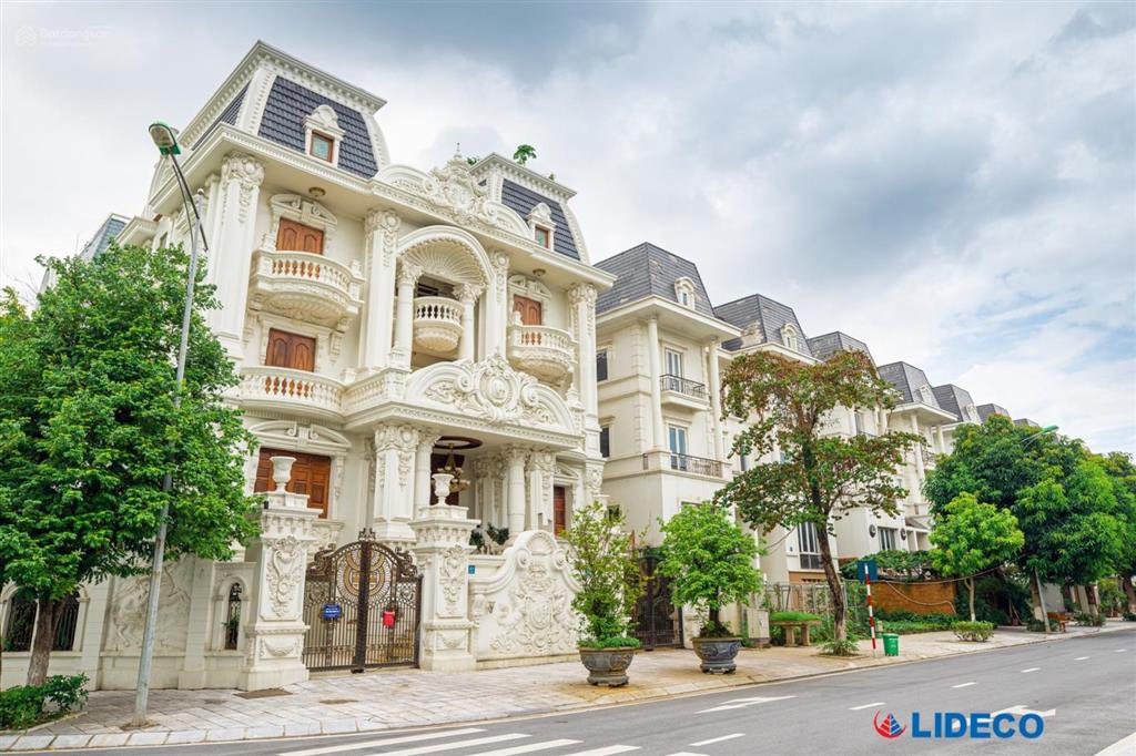 Bán biệt thự đơn lập 240m2 mặt tiền cạnh cổng khu đô thị lideco giá đầu tư