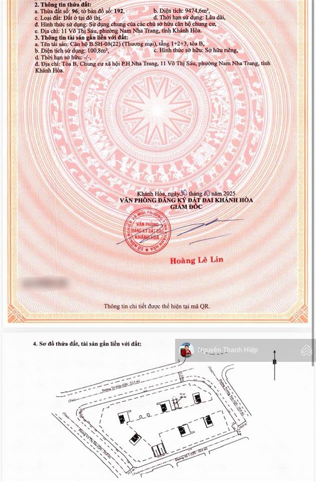 Chính chủ cần bán shophouse ph, hướng nam, giá chỉ 4 tỷ(bao tất cả)