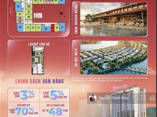 Giỏ hàng độc quyền onsen 3 trực tiếp chủ đầu tư, view pháo hoa, chiết khấu đến 27%, chỉ 2.3 tỷ/căn