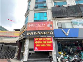 Cho thuê vp 110m2 số 9a mặt phố nguyễn xiển lô góc view kính, có hầm để xe giá chỉ 23 triệu