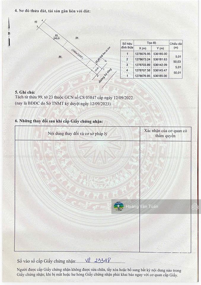 295 triệu sở hữu ngay lô đất đường nhựa tại trường tiểu học đồng nơ