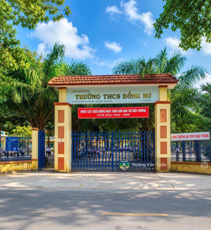 295 triệu sở hữu ngay lô đất đường nhựa tại trường tiểu học đồng nơ