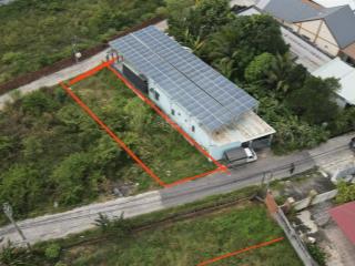 Đất 2 mặt tiền . hẻm 45 và đường số 5 . 100m ra đường trần văn trà