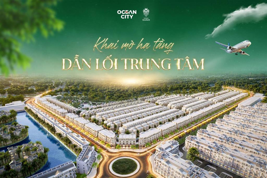 Liền kề vịnh xanh tại vinhomes ocean park 3, chỉ 8,6 tỷ, 90m2, mặt tiền 5m