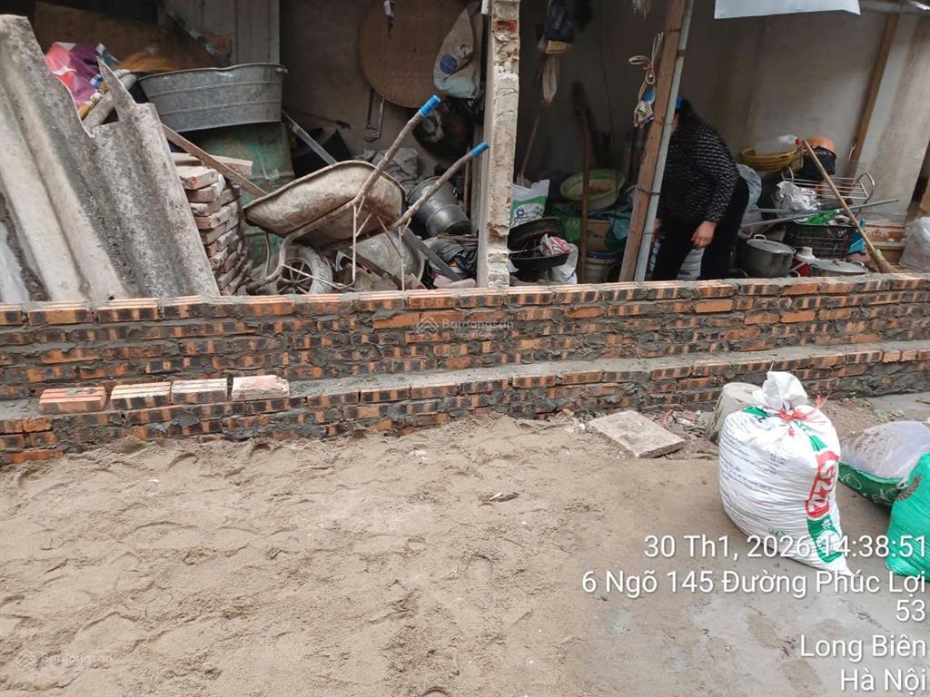 Bán đất tại ngõ 145, phúc lợi, 6,05 tỷ, 40m2, mặt tiền 4m
