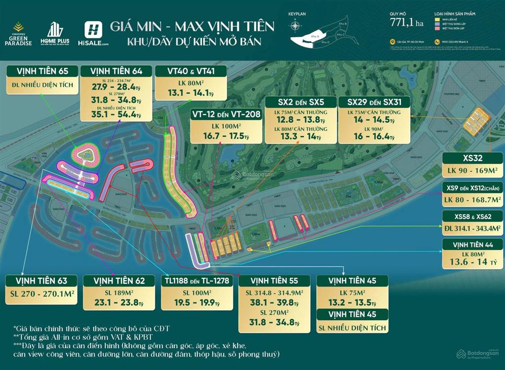 Nhà phố vịnh tiên 75m, 4 tầng, giá nhỉnh 12 tỷ, áp dụng voucher 30%, chỉ cần bỏ ra hơn 500 triệu