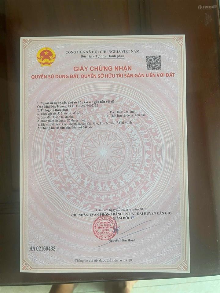 Bán căn nhà nghỉ dưỡng cần thạnh, có vườn cây ăn trái đẹp, 5000m2, giá 20tr/m2 thương lượng