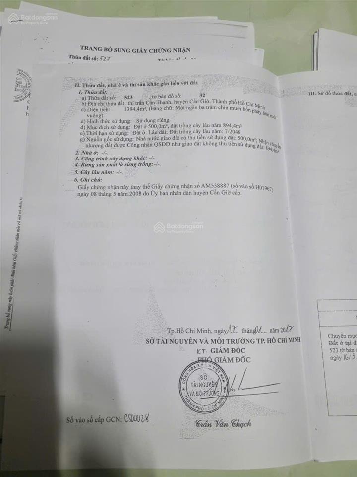 Bán căn nhà nghỉ dưỡng cần thạnh, có vườn cây ăn trái đẹp, 5000m2, giá 20tr/m2 thương lượng