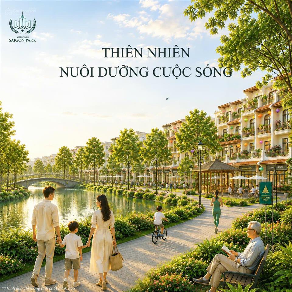 Bán liền kề vinhomes sài gòn park hóc môn, 50m2, xây 4 lầu, voucher giảm 30%, chỉ còn 3,89 tỷ