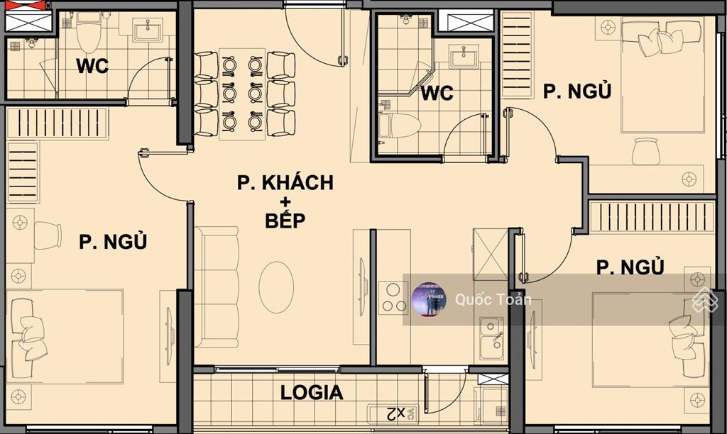 Chính bán căn 3pn the beverly  vinhomes ocean park, giá chỉ 5,5 tỷ.  0988 310 ***