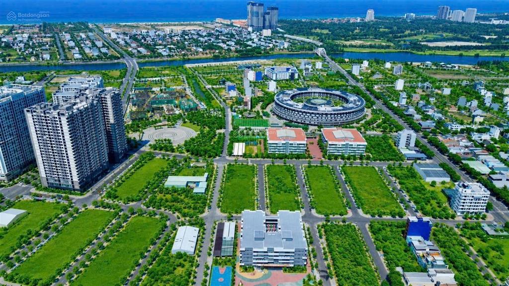 Lô 2 mặt tiền trước sau cực đẹp sát chung cư fpt plaza 1 và 5 gần sông
