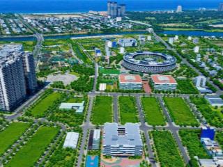 Lô 2 mặt tiền trước sau cực đẹp sát chung cư fpt plaza 1 và 5 gần sông