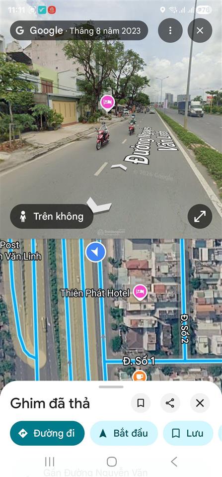 Nhà mặt tiền nguyễn văn linh sổ riêng hoàn công đầy đủ. góc 2 mt tiện kinh doanh