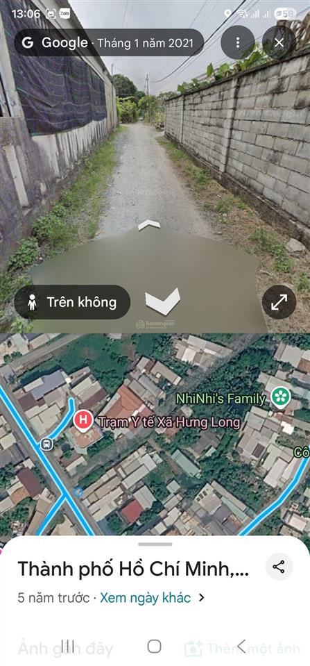 Bán đất ở lô nhì đường đoàn nguyễn tuấn gần chợ hưng long