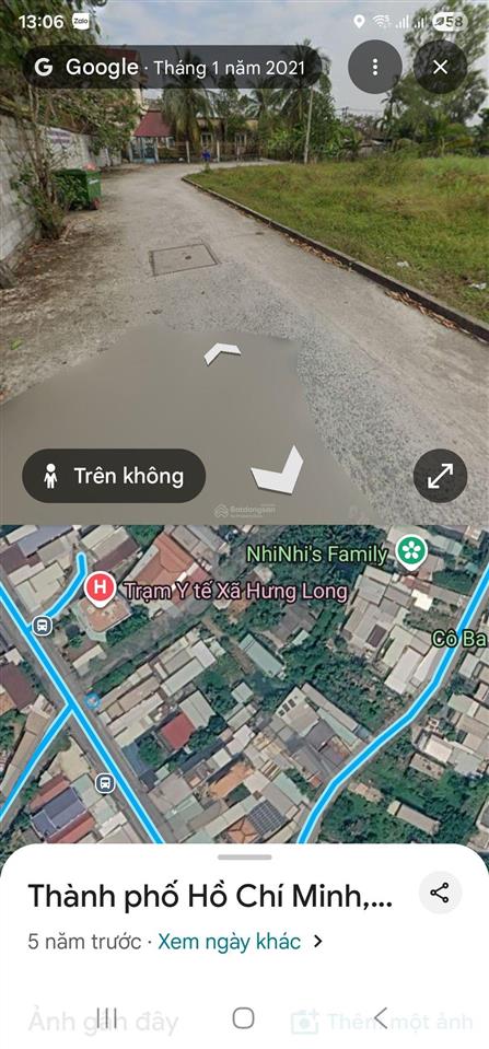 Bán đất ở lô nhì đường đoàn nguyễn tuấn gần chợ hưng long