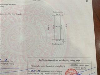 Chủ thiện chí bán lô đất đẹp ngõ 40 cái tắt, an đồng, an dương dt 97m2