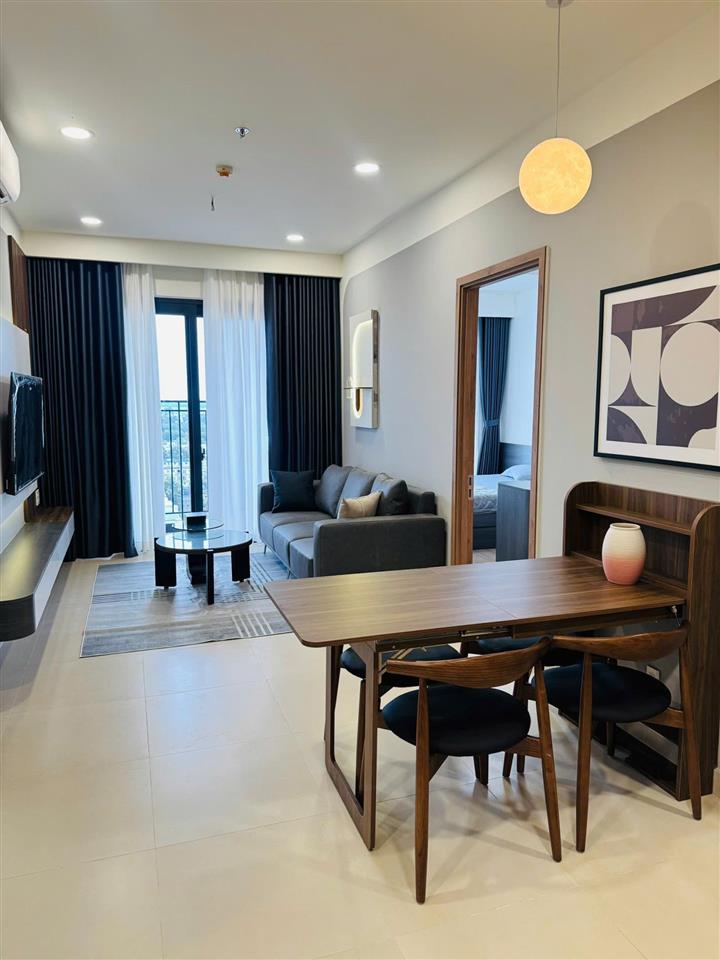 Cho thuê 2pn 2wc tầng cao view đẹp nội thất mới , xịn như hình giá 15 triệu ( bao pql )