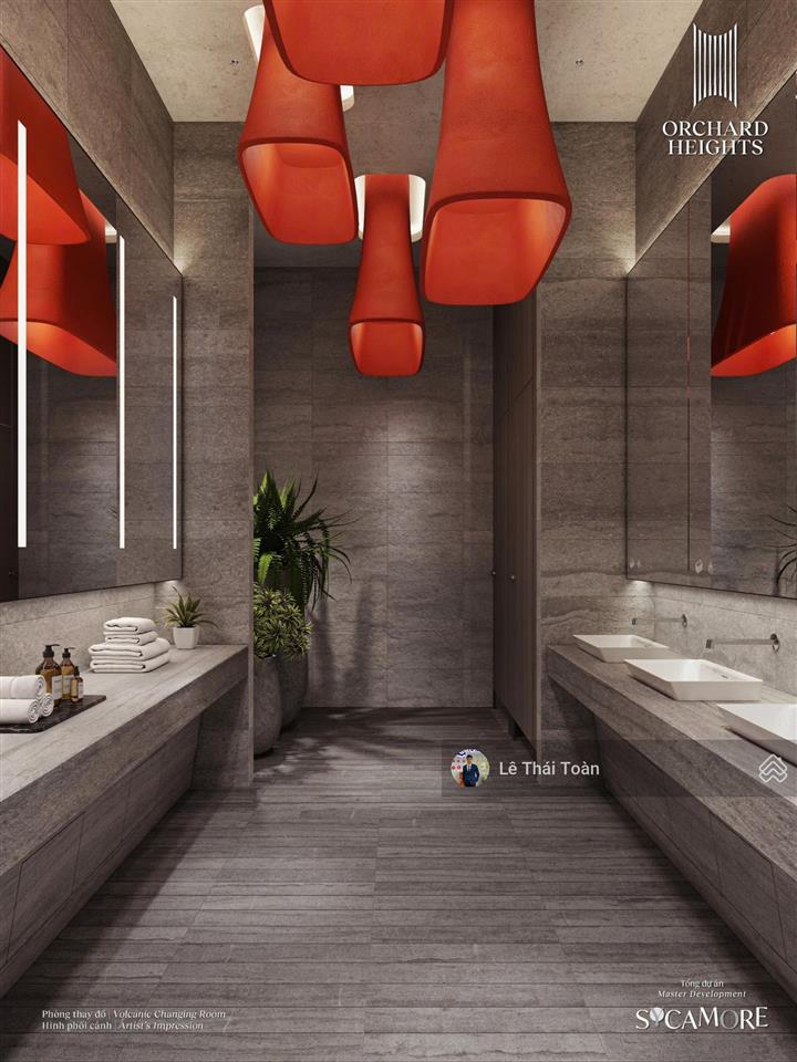 Chỉ 4.050 tỷ (all in) căn 2pn 2wc 84m2 view hồ bơi và aeon chung cư orchard heights bd