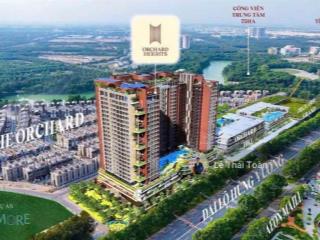 Ngộp ngân hàng căn 2pn 2wc 84m2 view hồ bơi và aeon hướng đông nam chung cư orchard heights bd