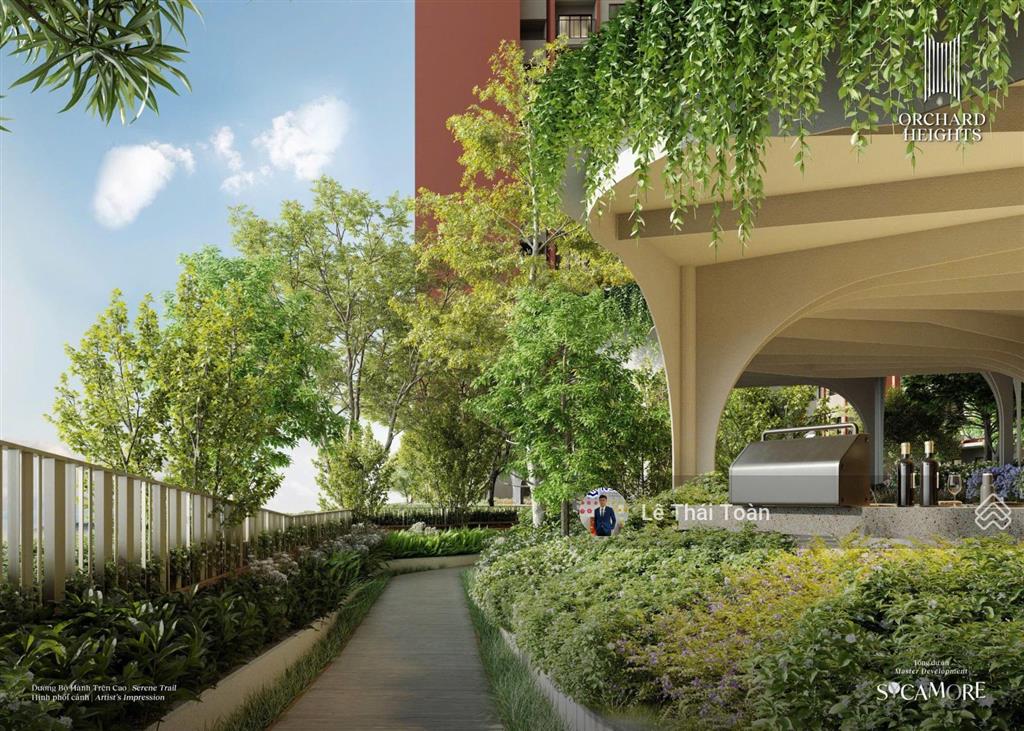 Chỉ 4.050 tỷ (all in) căn 2pn 2wc 84m2 view hồ bơi và aeon chung cư orchard heights bd