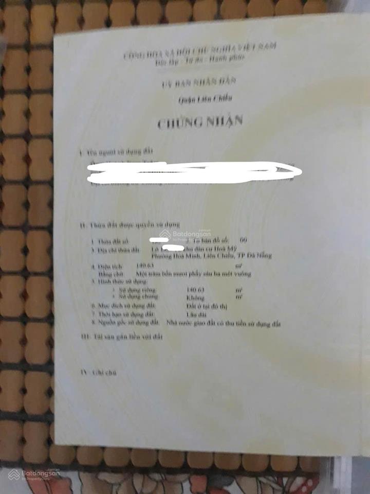 Cần bán lô góc 2 mt nguyễn khắc nhu và đồng trí 2. đà nẵng
