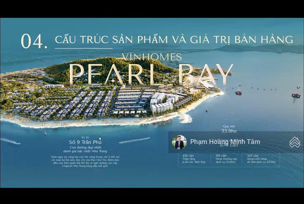 Đầu tư & an cư tại vinhomes pearl bay  khu đô thị ven biển nha trang  sở hữu lâu dài