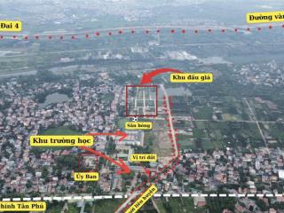 Đất đấu giá thôn yên quán, xã tân phú, sát vành đai 4, đối diện an khánh