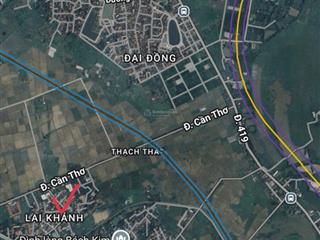 Chính chủ cắt bán 120m full thổ cư tại thạch thất