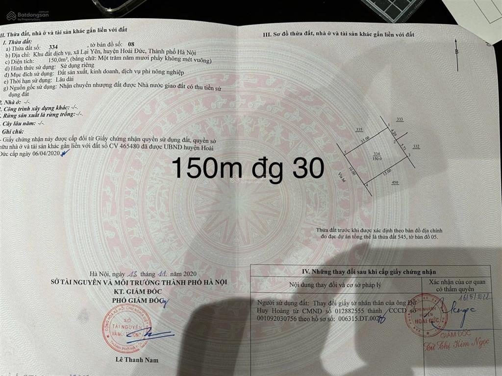 Hàng hiếm có khó tim. dv lại yên mặt đg 30m giá 14x tr.  e hưng nhé