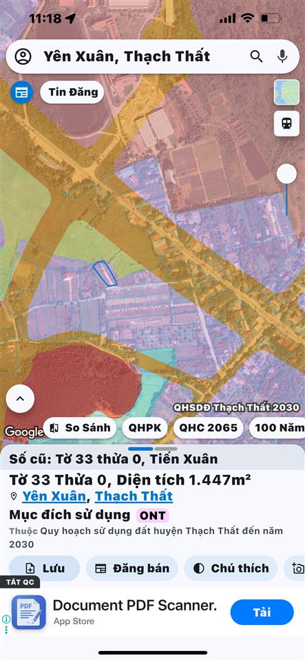 Lô góc đầu đường giáp đại lộ thăng long