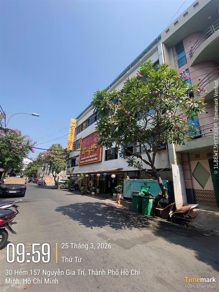 Đất xây 8 tầng, hẻm 8m, chiều ngang đất 10m ngay khu lõi nguyễn gia trí  ung văn khiêm giáp q1q2