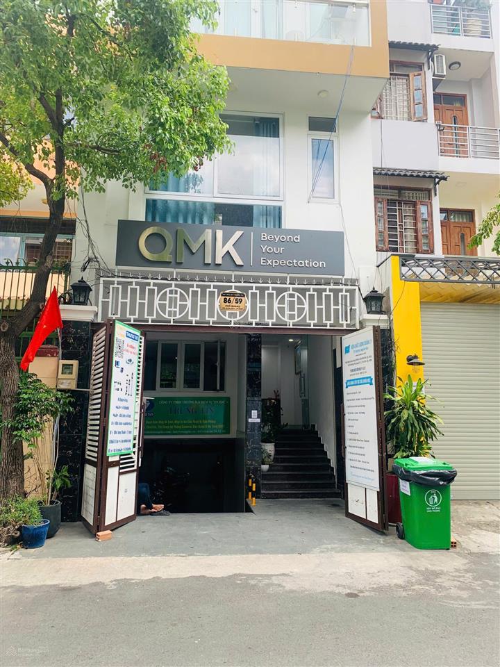 Tòa nhà văn phòng tại hẻm 8m thông phổ quang  gần sân bay tsn. 5x20, 8 tầng + hầm + thang máy.